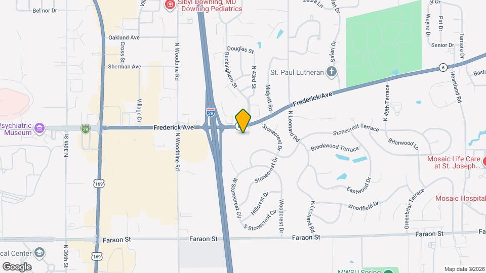 104 Winston Pl, Unit Apt D Mapa y Detalles de la Ubicación