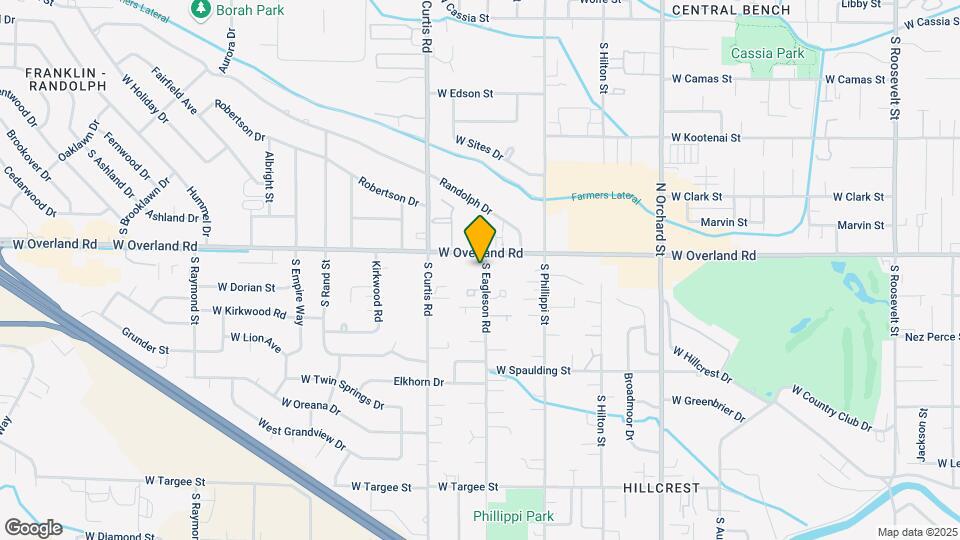 1621 S Eagleson Rd, Unit A3 Map and Location Details