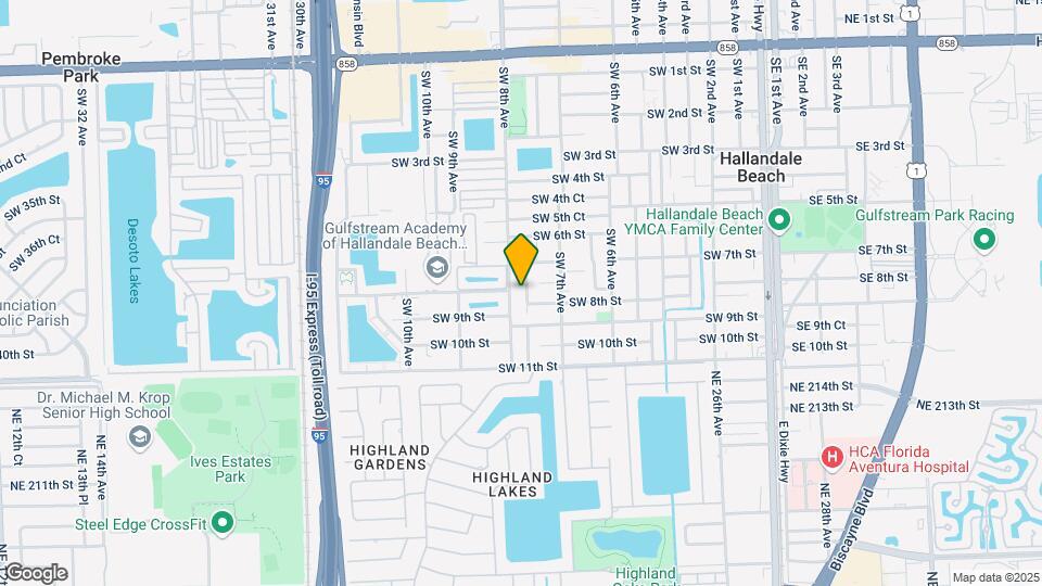 724 SW 7th Ter, Unit 2 Map and Location Details