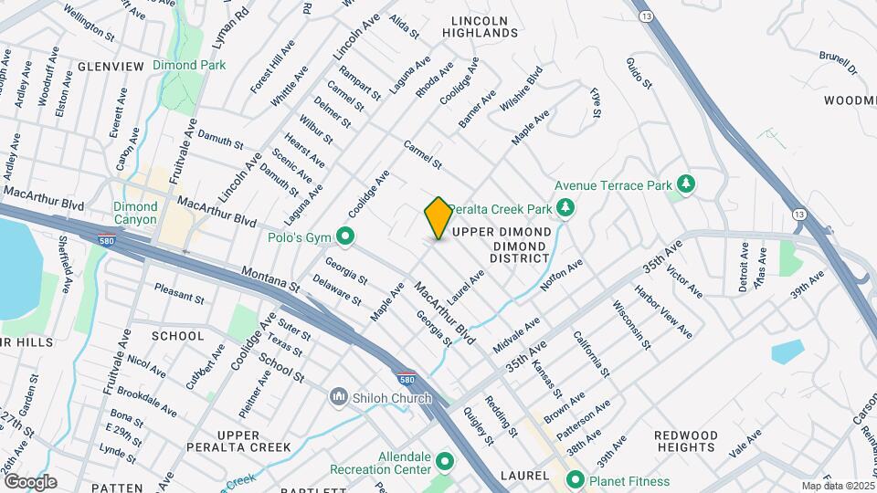 3702 Maple Ave Mapa y Detalles de la Ubicación