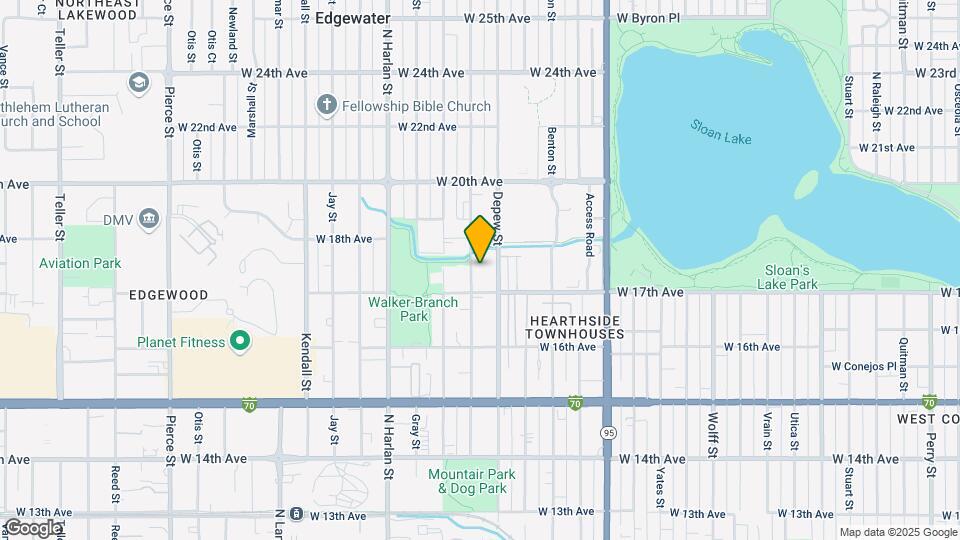 1760 Eaton St, Unit 2 Mapa y Detalles de la Ubicación