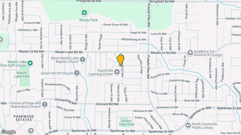 3315 Kavanaugh Dr NW Map and Location Details