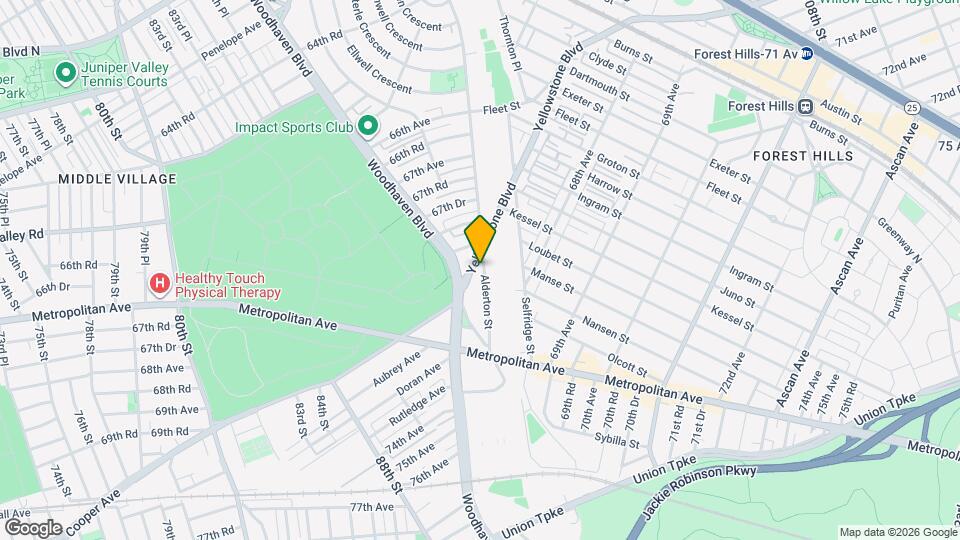 68-28 Alderton St Map and Location Details