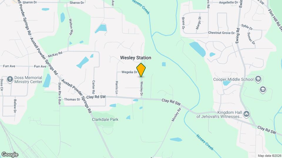4556 Wesley Dr Mapa y Detalles de la Ubicación