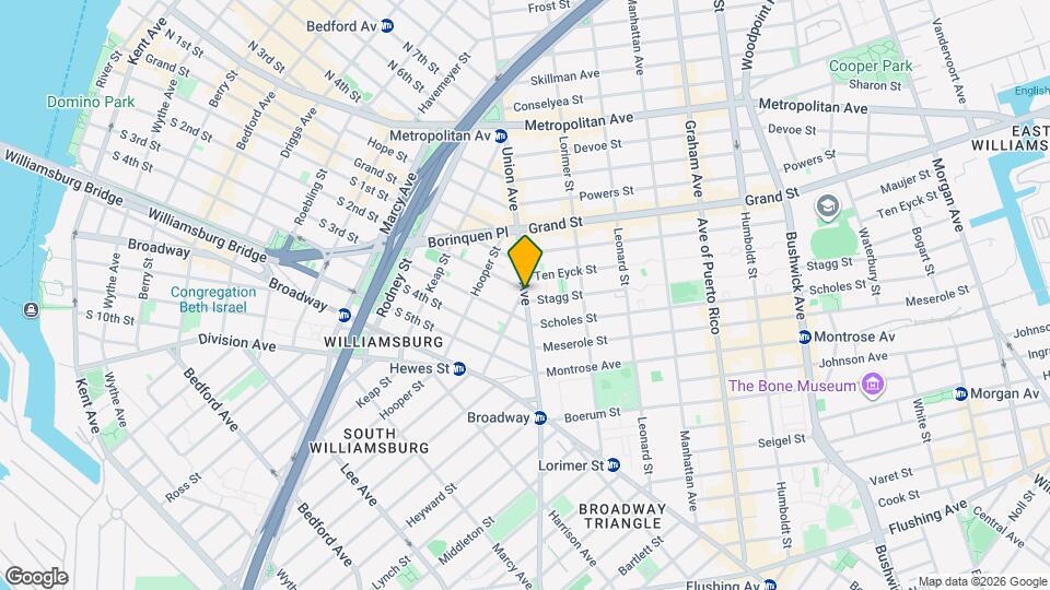 290 Union Ave, Unit 290 Union Ave - 3 Bedroom Mapa y Detalles de la Ubicación