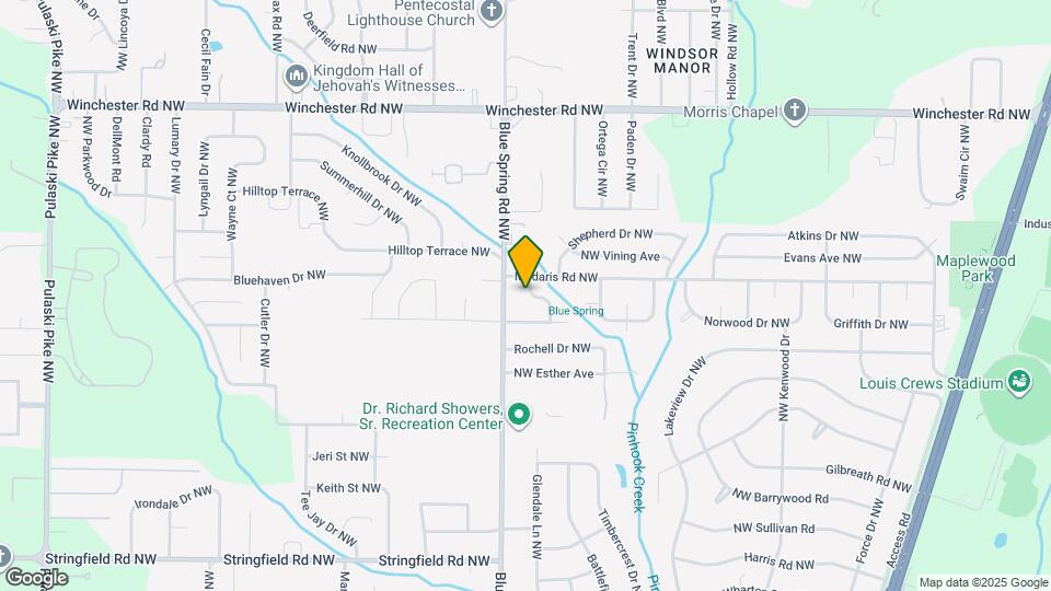 4809 Cottonwood Dr NW Map and Location Details