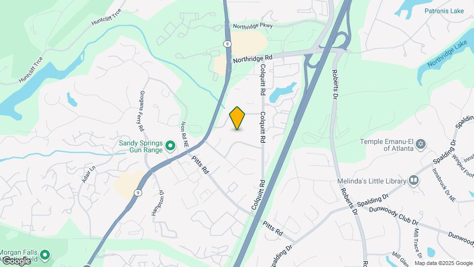 526 Granite Ridge Pl Map and Location Details