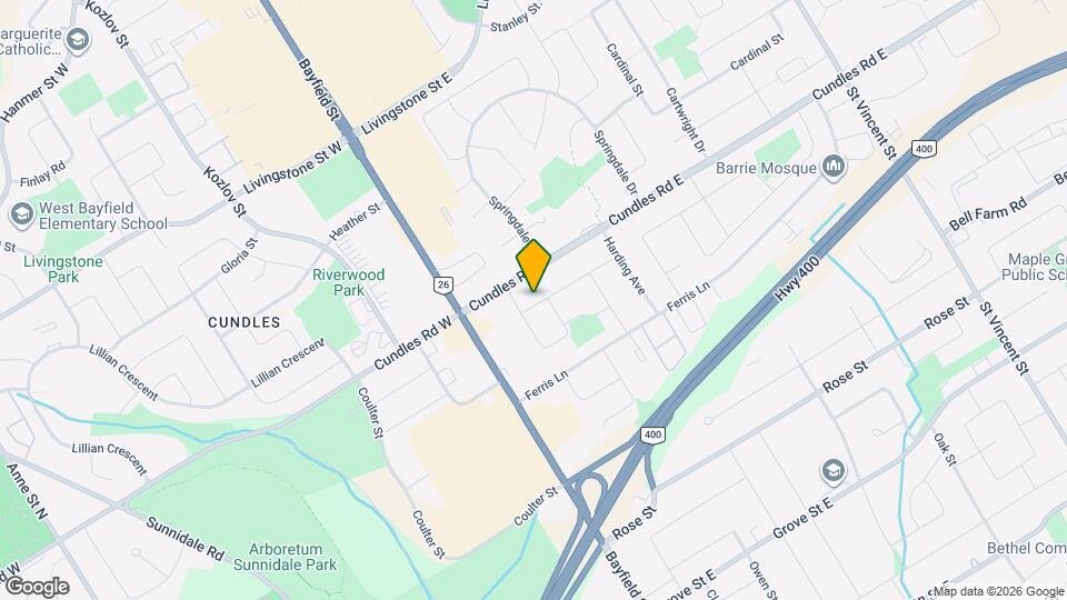 52 Charlbrook Ave Map and Location Details