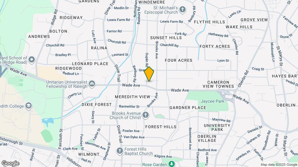 1200-1202 Duplin Rd Mapa y Detalles de la Ubicación