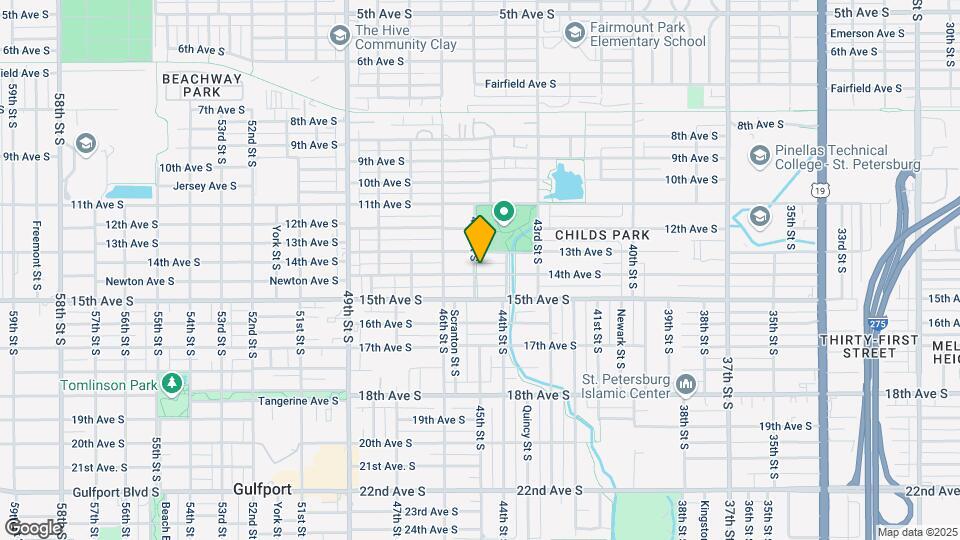 1342 45th St S Map and Location Details