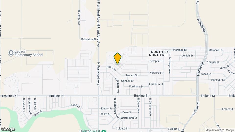 5703 Kemper St Mapa y Detalles de la Ubicación