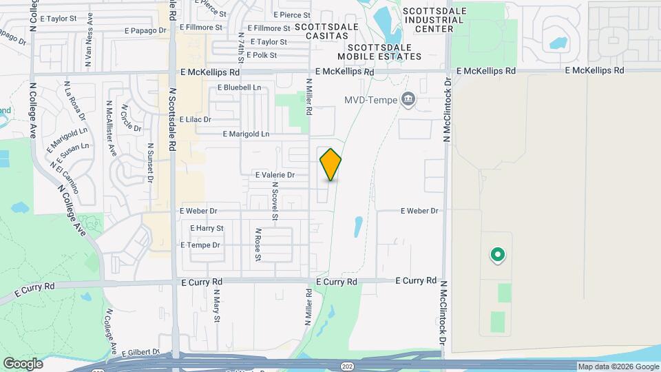 1423 N Oak St Map and Location Details