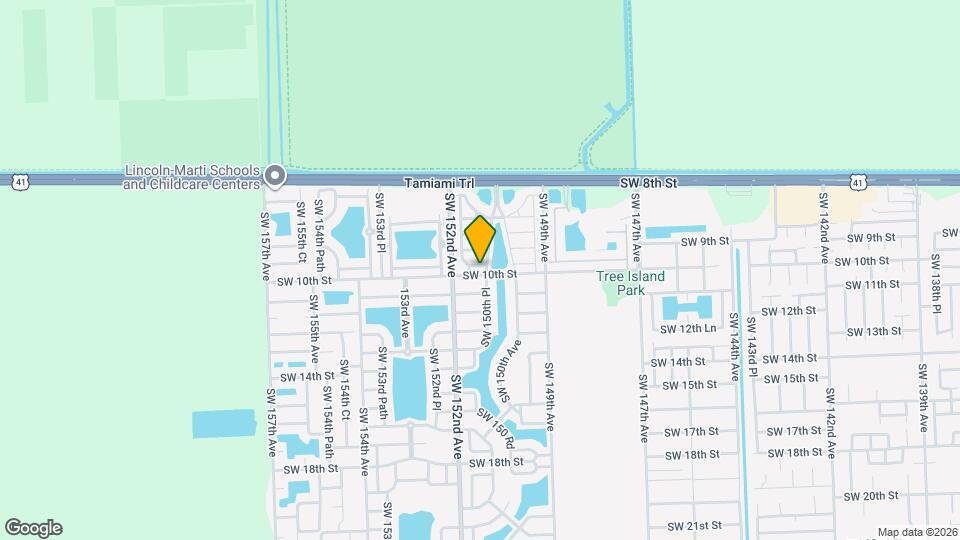 15050 SW 9th Way Mapa y Detalles de la Ubicación