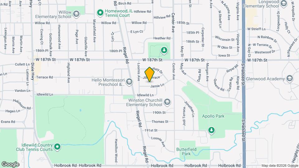 1332 Jamie Ln Map and Location Details