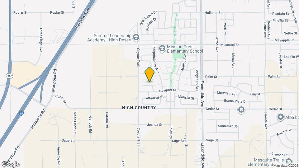 12962 Tehachapi St Map and Location Details