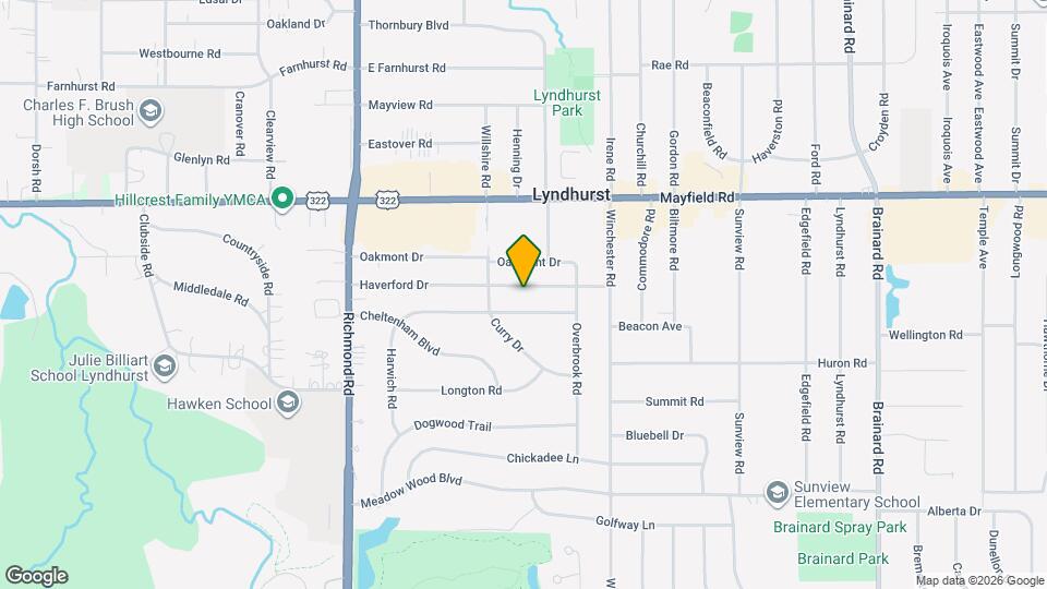 5248 Haverford Dr Map and Location Details
