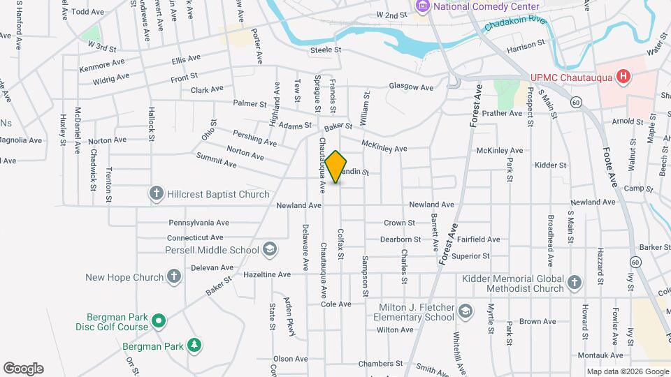 82 Colfax St Mapa y Detalles de la Ubicación