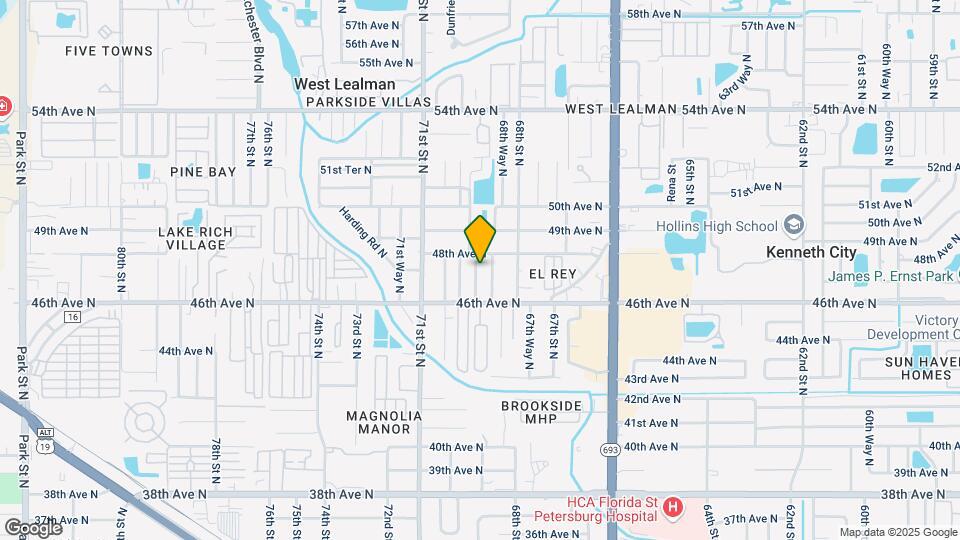 4711 Sunnydale Ln N Mapa y Detalles de la Ubicación