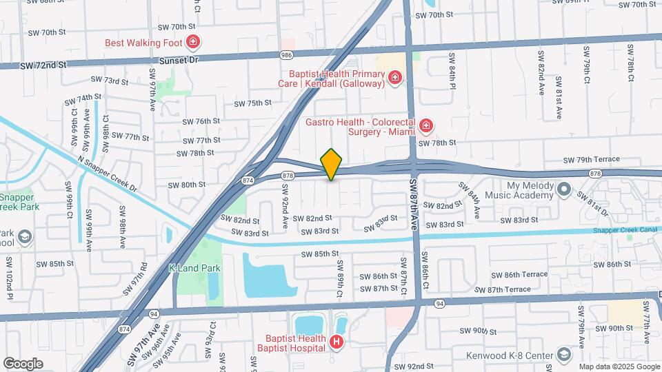 8035 SW 89th Ct Map and Location Details