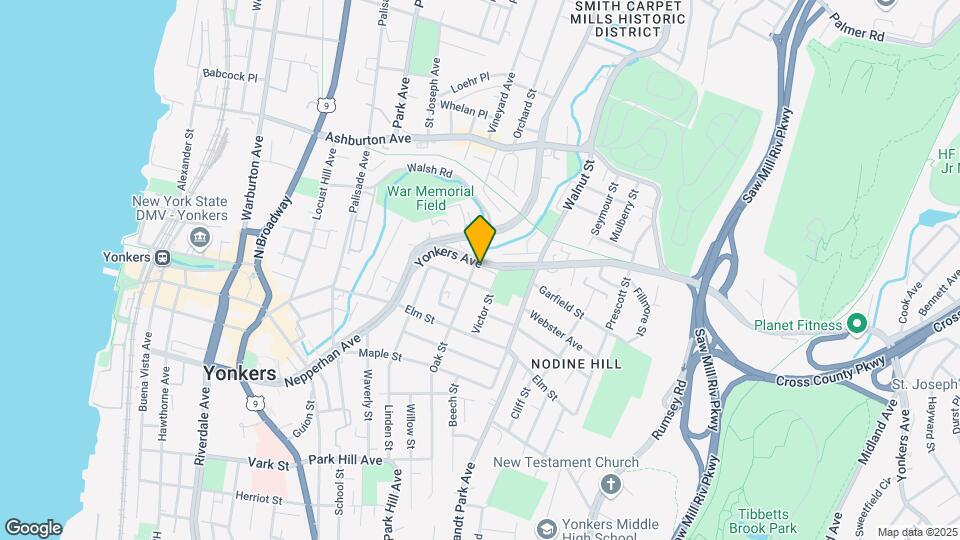 52 Yonkers Ave Map and Location Details