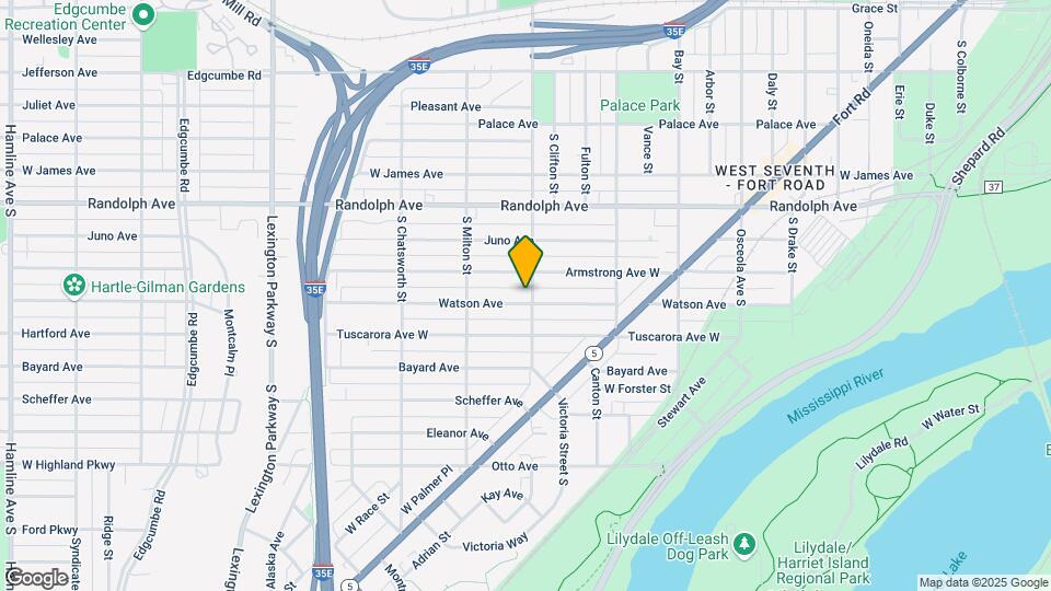 863 Watson Ave Mapa y Detalles de la Ubicación