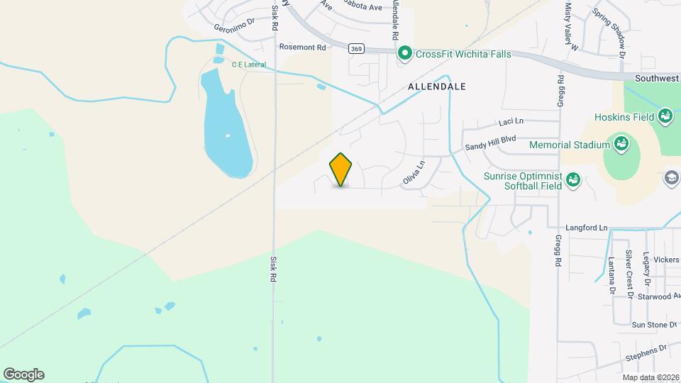 5023 Olivia Ln Map and Location Details