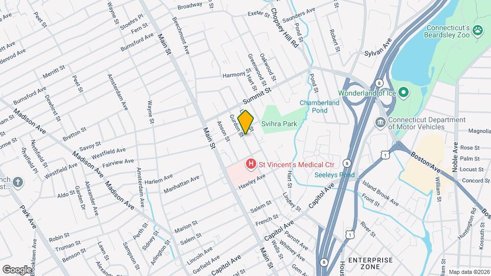 380 Gurdon St Map and Location Details