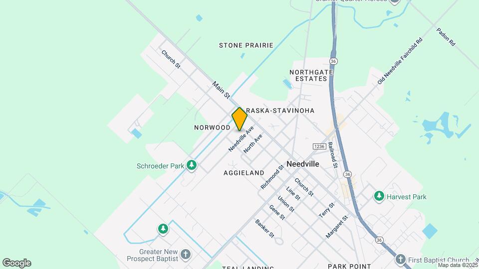 3310 Needville Ave Map and Location Details