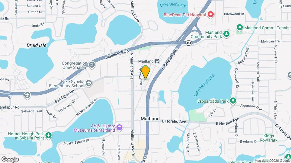 640 Robinhood Dr Mapa y Detalles de la Ubicación