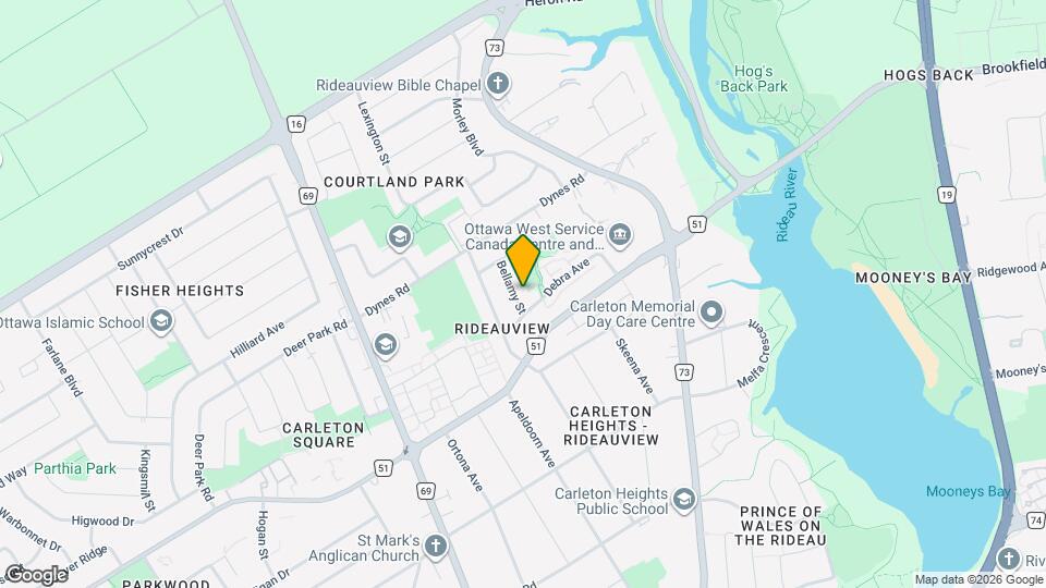 1427 Bellamy St Map and Location Details