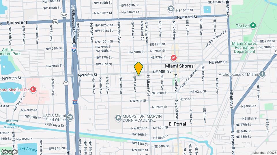 69 NW 94th St Map and Location Details