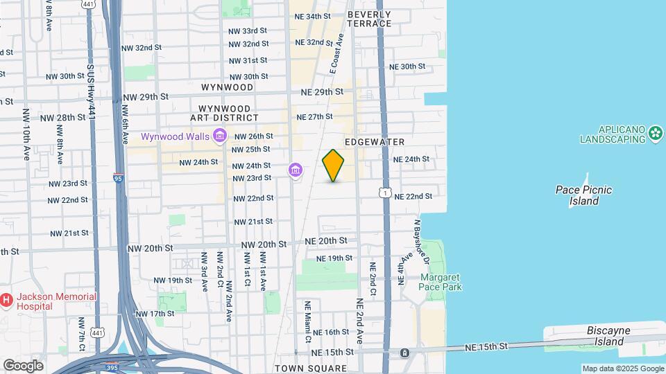 138 NE 23rd St, Unit A2 Map and Location Details