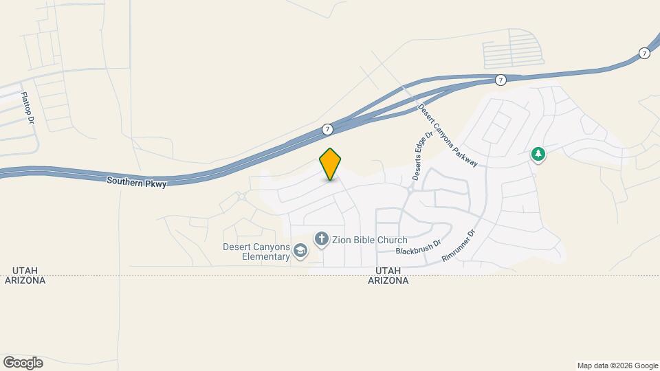 3158 E Fuchsia Dr Mapa y Detalles de la Ubicación