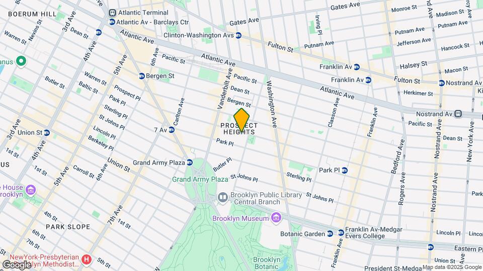 306 Prospect Pl Map and Location Details