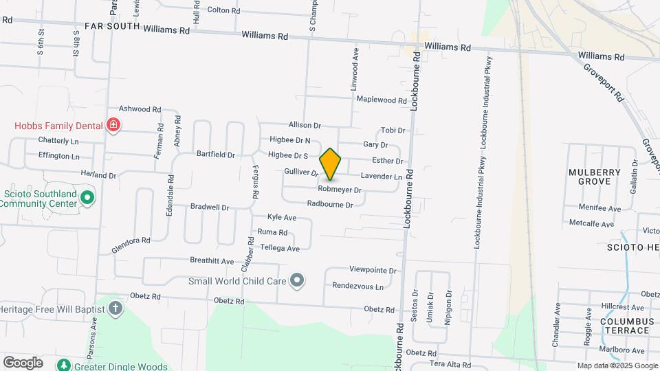 950 Robmeyer Dr Map and Location Details