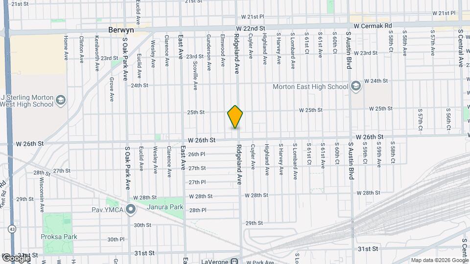 2536 Ridgeland Ave, Unit 2 Map and Location Details