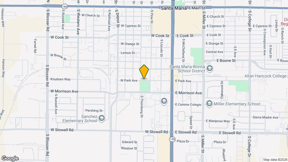 0 W Park Ave Mapa y Detalles de la Ubicación