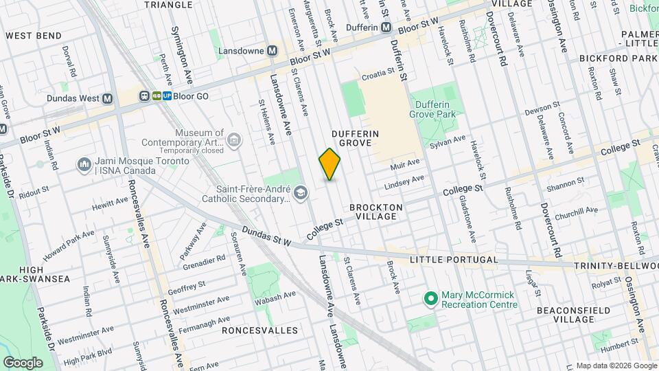 233 St Clarens Ave, Unit SI ID1531116P Map and Location Details