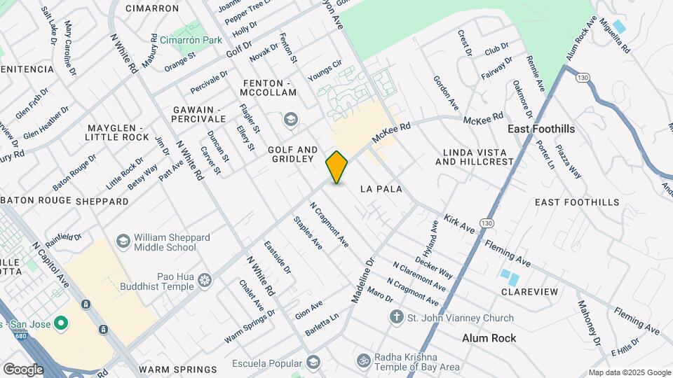 285-289 La Pala Dr Mapa y Detalles de la Ubicación
