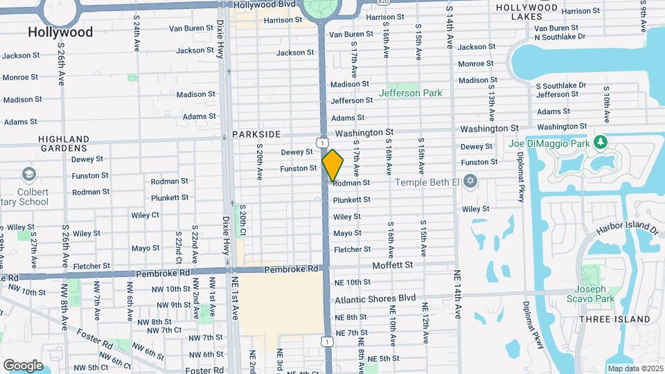 1740-1748 Rodman St Map and Location Details