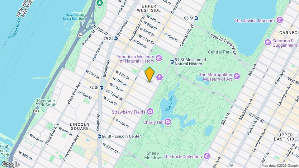 18 W 76th St Map and Location Details