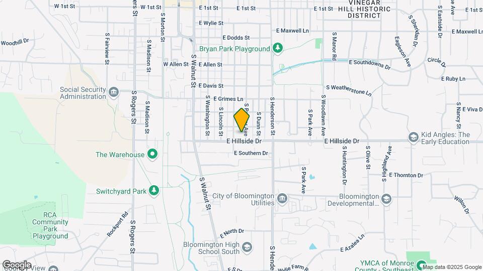 1416 S Palmer Ave Mapa y Detalles de la Ubicación