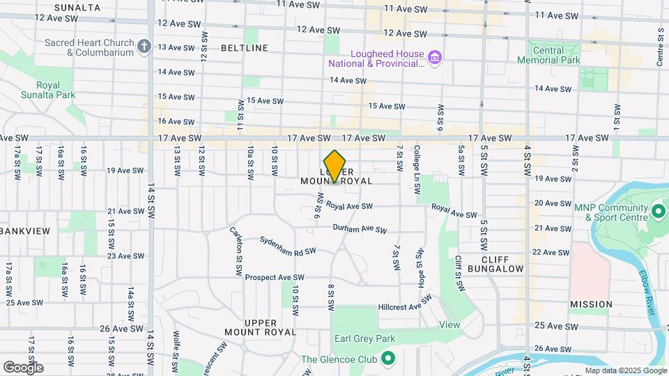 927 19th Ave SW Map and Location Details