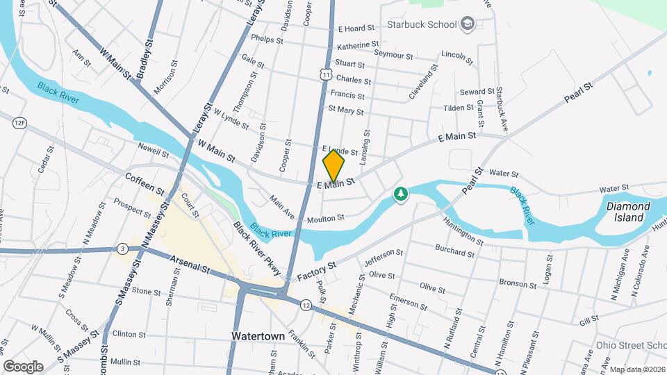142 E Main St Mapa y Detalles de la Ubicación