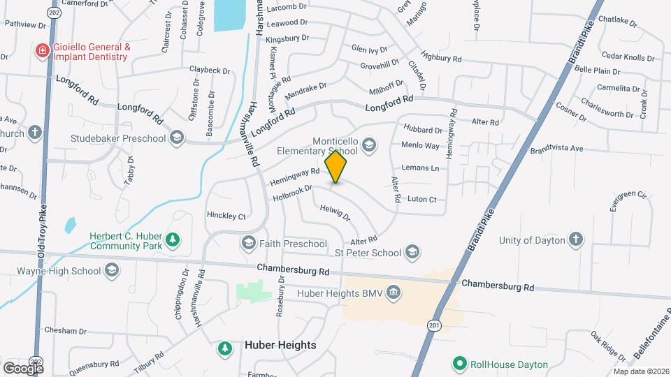 6301 Holbrook Dr Map and Location Details