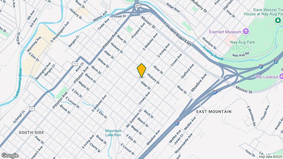 531 S Irving Ave Map and Location Details