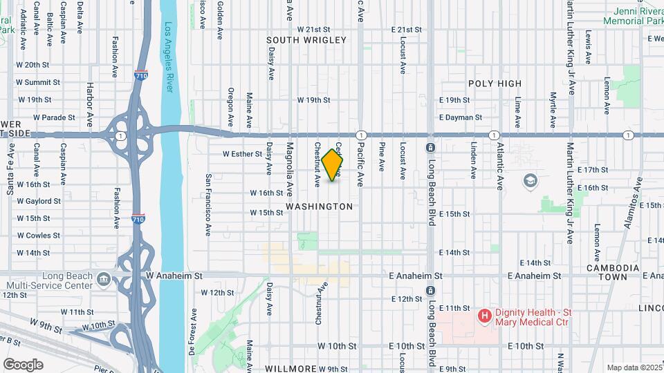 1603 Cedar Ave Map and Location Details