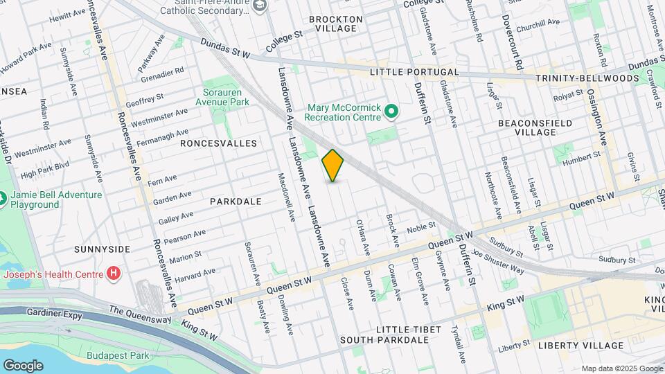 99 West Lodge Ave Map and Location Details