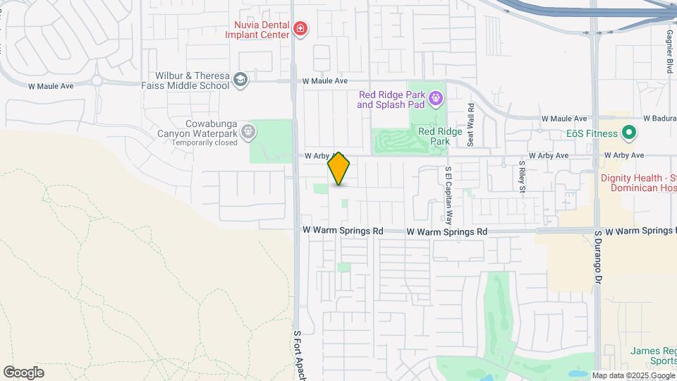 9293 Adamshurst Ave Map and Location Details