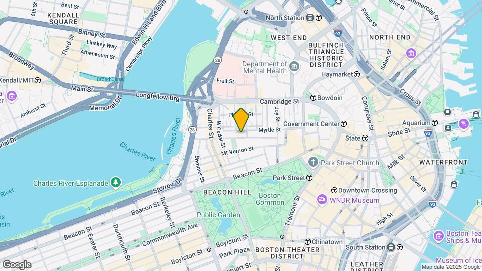 71 Pinckney St, Unit 2 Mapa y Detalles de la Ubicación